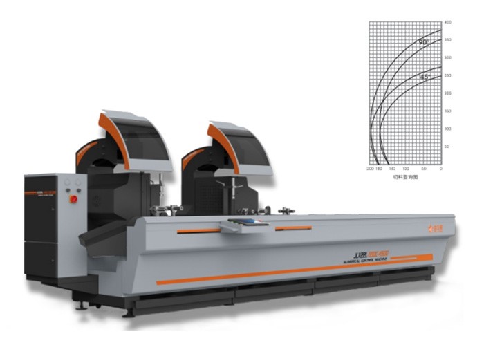 數(shù)控外擺雙頭鋸 JLX22L-550C-4500